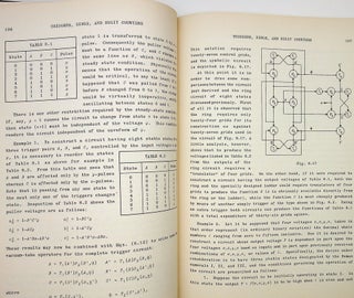 Synthesis of Electronic Computing and Control Circuits.