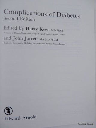 Complications of Diabetes Second Edition