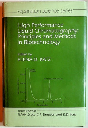 Item #14441 High Performance Liquid Chromatography: Principles and Methods in Biotechnology....