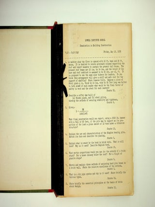 "Notes on Industrial Plants" (1929) By Geo. B. Haven WITH "Descriptions of Chimneys" (1931) both Massachusetts Institute of Technology