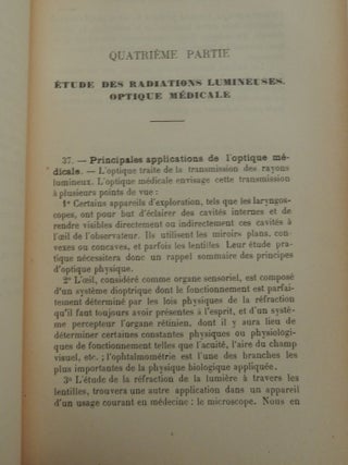 Manipulations de Physique Biologique ... Avec 242 figures dans le texte