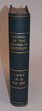 Item #15378 Characteristics of the Rocket Motor Unit Based on the Theory of Perfect Gases. Frank...