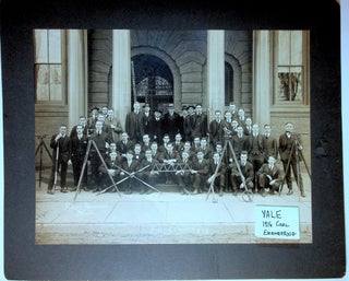 Item #15490 [Class Photograph] Photograph of the Yale School of Civil Engineering Class of 1916....