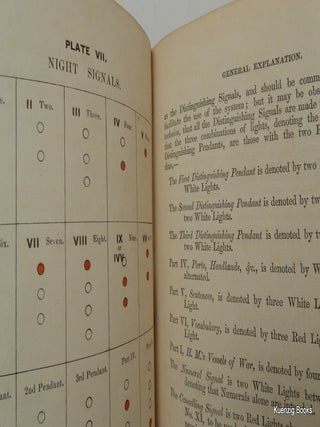The Universal Code of Signals for The Mercantile Marine of All Nations, by the Late Captain Marryat, R. N. with a Selection of Sentences Adapted for Convoys, and Systems of Geometrical, Night & Fog Signals