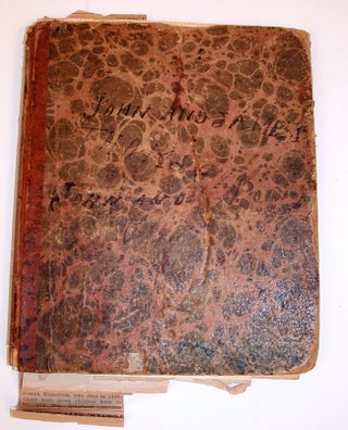 Item #18684 Manuscript Notebook of John and James Thomson. John and James Thomson