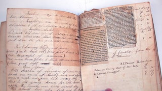 Manuscript Notebook of John and James Thomson