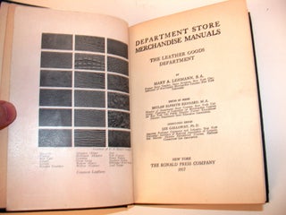 Department Store Merchandise Manuals : The Leather Goods Department