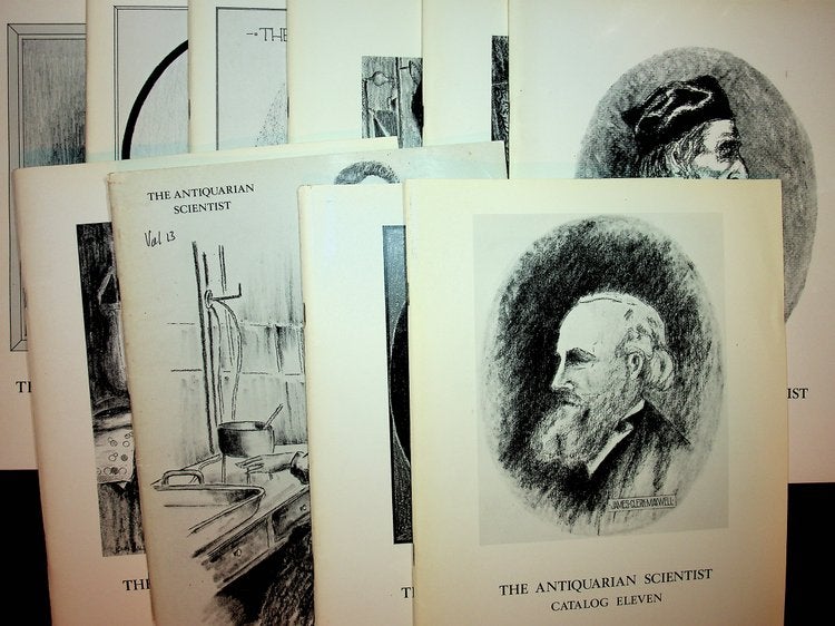 Item #19091 The Antiquarian Scientist Bookseller Catalogs numbers 11 Through 20 inclusive. Raymond Giordano, Ray.