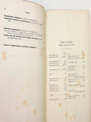 The Royal Engineers Journal Volume XI January to June 1910