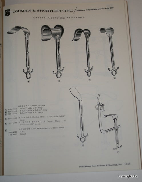 Codman Shurtleff Codman & Shurtleff, Inc. Makers of Surgeons Instruments | Codman, Inc ...