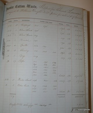 Cotton Waste II - An Account Book of Laconia Company
