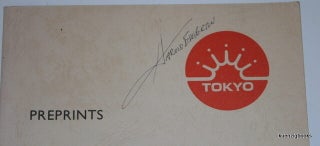 Preprints 13th international Congress on High Speed Photography and Photonics at Tokyo Prince Hotel 20-25 August 1978