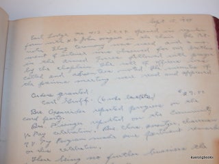 Handwritten minutes and records of Odd Fellows Earl Lodge No. 413 of New Holland, Pennsylvania, September 15, 1944 - January 2, 1948