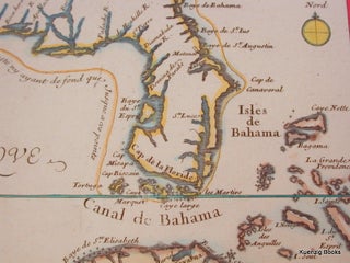 [ MAP ] Les Costes Aux Environs De La Riviere de Misisipi, Decouvertes par Mr. de la Salle en 1683 et reconnues par Mr. le Chevallier d'Iberville en 1698 et 1699