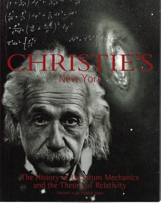 Item #23042 History of Quantum Physics [ Mechanics ] and the Theory of Relativity : The Harvey...