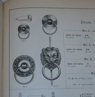 Illustrated Catalogue of Hardware for Sale by Barker, Rose, & Clinton Co, Wholesale Hardware, 109, 111, 113 Lake Street Elmira NY