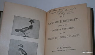 The Law of Heredity. A Study of the Cause of Variation, and the Origin of Living Organisms