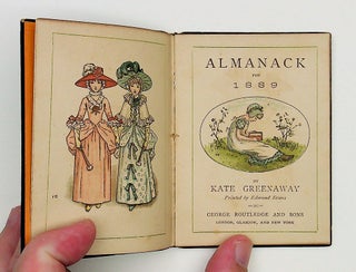 Item #23402 ALMANACK for 1889. Kate Greenaway