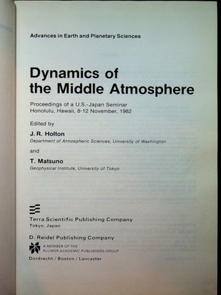 Dynamics of the Middle Atmosphere
