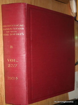 The Chemical Basis of Morphogenesis | A. M. Turing, Alan | First Edition