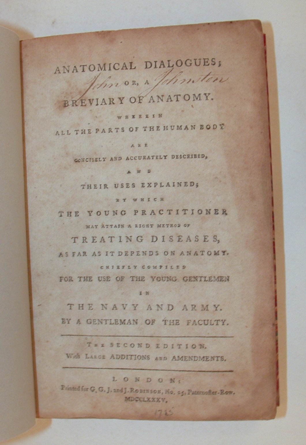 Scriptum Anatomy Anatomical Dialogues, or, A Breviary of Anatomy. Wherein All the Parts ...
