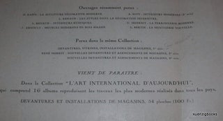 Devantures Vitrines Installations de Magasins à l'Exposition Internationale des Arts Décoratifs Paris 1925 [ 2e series ]