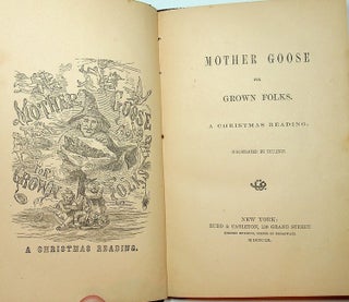 Mother Goose for Grown Folks - A Christmas Reading