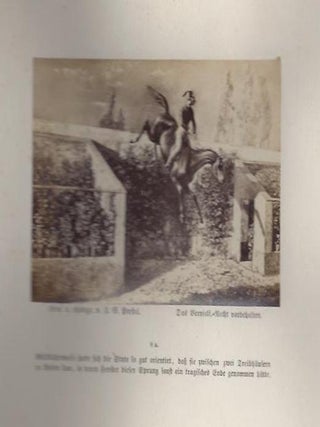 Reit-, Fahr- und Jagdereignisse aus dem Leben des Grafen Moritz Sándor. Aufgenommen, gemalt und photographisch vervielfältigt von Maler J. G. Prestel welcher den Grafen Sándor während 12 Jahren begleitet und fast sämmtlichen Accidents beigewohnt