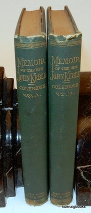 Item #24515 A memoir of the Rev. John Keble, M.A. late Vicar of Hursley. Sir J. T. Coleridge,...