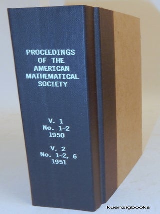 Item #24520 Numerical Inverting of Matrices of High Order II. H. H. Goldstine, John Von Neumann