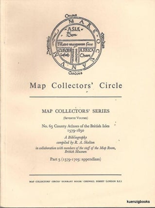 Item #25350 Map Collectors' Series (Eighth Volume), No 63 County Atlases of the British Isles...