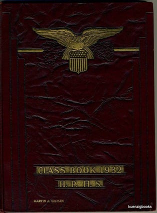 Item #25388 Class Book 1932 B Hartford Public High School Hartford Connecticut. Hartford Public...