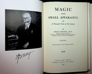 Magic with Small Apparatus or A Thousand Tricks in One Suitcase ... Volume I