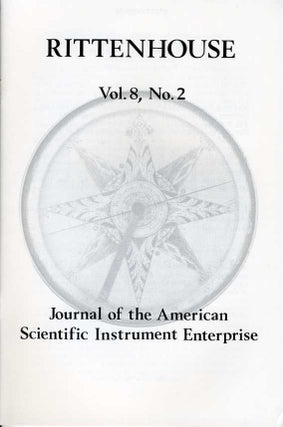 Rittenhouse Vol. 8 No. 2 (Issue 30): Journal of the American Scientific Instrument Enterprise Feb 1994