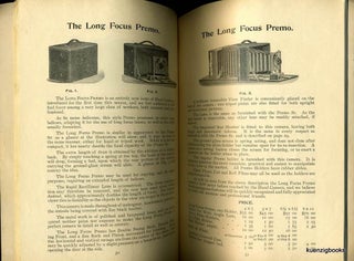 Descriptive Catalogue and Price List of the Photographic Apparatus manufactured by Rochester Optical Company ... Specialty : View Cameras for Amateurs and Professionals