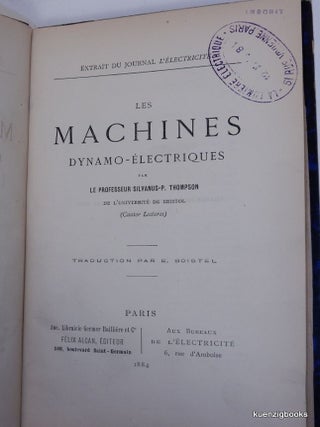Les Machines Dynamo-Electriques