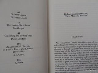 Essays in Graham Greene - an Annual Review Volume III
