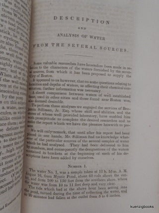 Report of the Commissioners appointed by authority of the City Council, to examine the sources from which a supply of pure water may be obtained for the City of Boston.