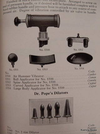 FISCHER Physiotherapeutic and X-Ray Supplies and Accessories ... Catalogue No. 15 June 1st, 1925