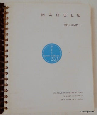Marble Volume I