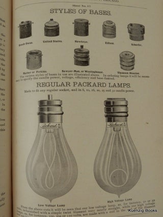 Catalogue Number Twelve : Electrical Appliance Company : Electrical Supplies : Electric Light and Power Supplies, Telephone and Telegraph Supplies, Electric Railway Supplies, and Electrical House Goods, etc...