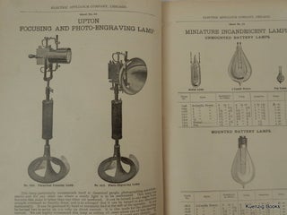 Catalogue Number Twelve : Electrical Appliance Company : Electrical Supplies : Electric Light and Power Supplies, Telephone and Telegraph Supplies, Electric Railway Supplies, and Electrical House Goods, etc...