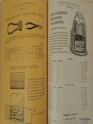 Catalogue Number Twelve : Electrical Appliance Company : Electrical Supplies : Electric Light and Power Supplies, Telephone and Telegraph Supplies, Electric Railway Supplies, and Electrical House Goods, etc...
