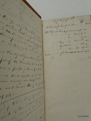 Manuscript Journal of William D. Olmsted & Co. covering September 1, 1863 through June 29, 1864