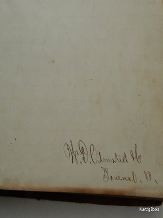 Manuscript Journal of William D. Olmsted & Co. covering September 1, 1863 through June 29, 1864