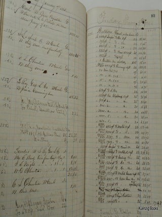 Manuscript Journal of William D. Olmsted & Co. covering September 1, 1863 through June 29, 1864