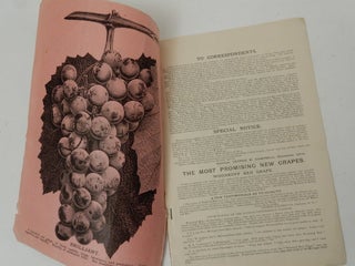 Descriptive Price List of Hardy Grape Vines and Small Fruits for sale by George W. Campbell, Delaware, Ohio