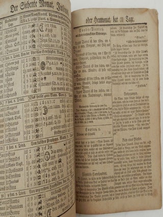 Der Neue, Americanische Landwirthschafts-Calender, auf das Jahr unsers Heilandes Jesu Christi 1823 ...