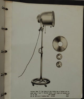 [Salesman's Catalog] H. G. Fischer & Co., Inc. Physical Therapy Equipment Chicago [Binder title]