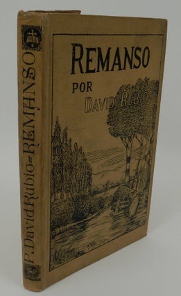 Item #26778 Remanso ; poesias. David Rubio, Agustino